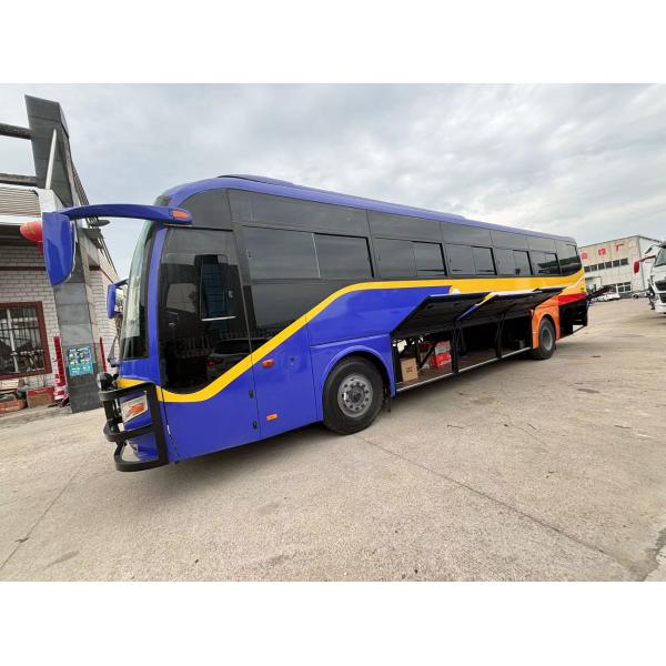 72 Seats Left Hand Drive Passenger Bus with Euro 4 Emission Standard Engine Capacity 8L