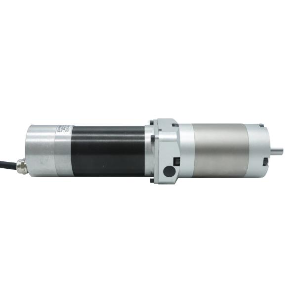 57mm Bldc Motor With Planetary Gearbox 38N.M 125:1 Reduction Ratio 24V 30RPM