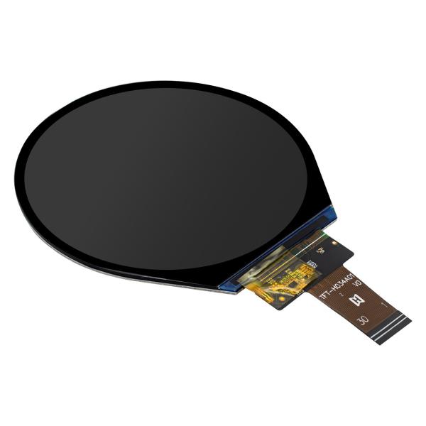 3.4 Inch IPS 800x800 Round Screen TFT Display Panel For Industrial Control