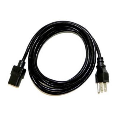 Black North American Power Cord Fully Moulded Design For Maximum Durabilit
