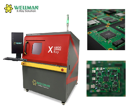 5-Axis Linkage Tiltable X-ray Inspection Equipment with 60° Tiltable FPD and 530mm Table