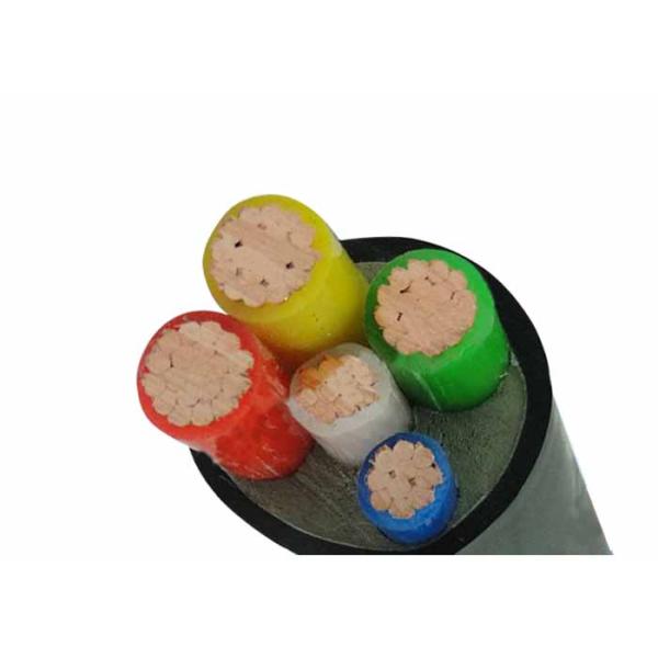 PVC Sheathed Copper Power Cable 0.6/1kV XLPE Insulated Cable 1 - 5 Core