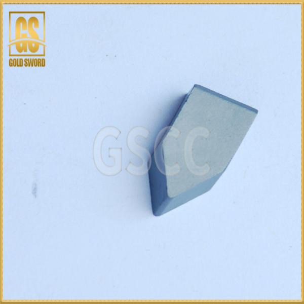 YG8 YG6 Cemented Carbide Tips , Brazing Carbide Inserts Long Life