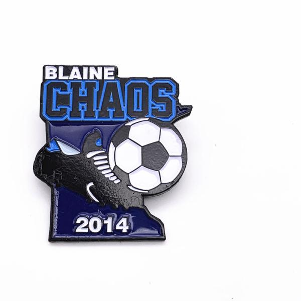 Size Custom Printed Lapel Pins , Epoxy Hard Enamel Lapel Pins For Souvenir