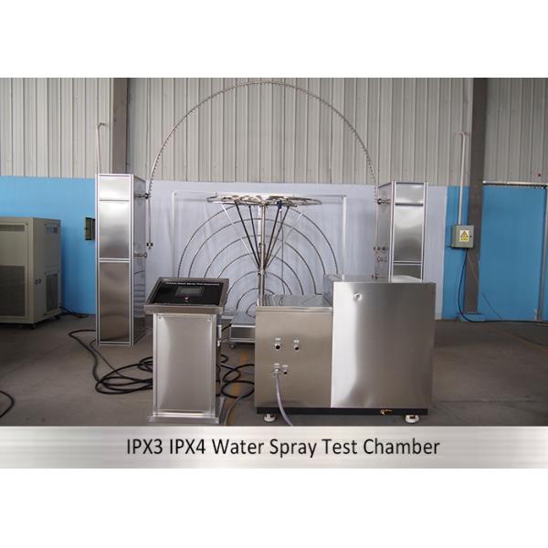 Chambre d'essai d'eau d'éclaboussure d'IPX3 IPX4/équipement essai en laboratoire avec l'oscillation