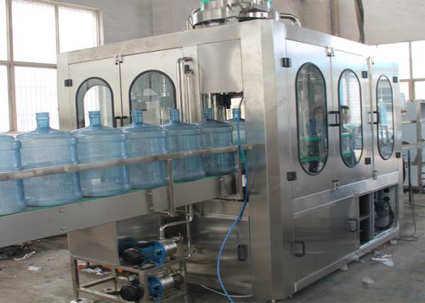 Industrial Washing Capping 5 Gallon Water Bottle Filling Machine For PET PP