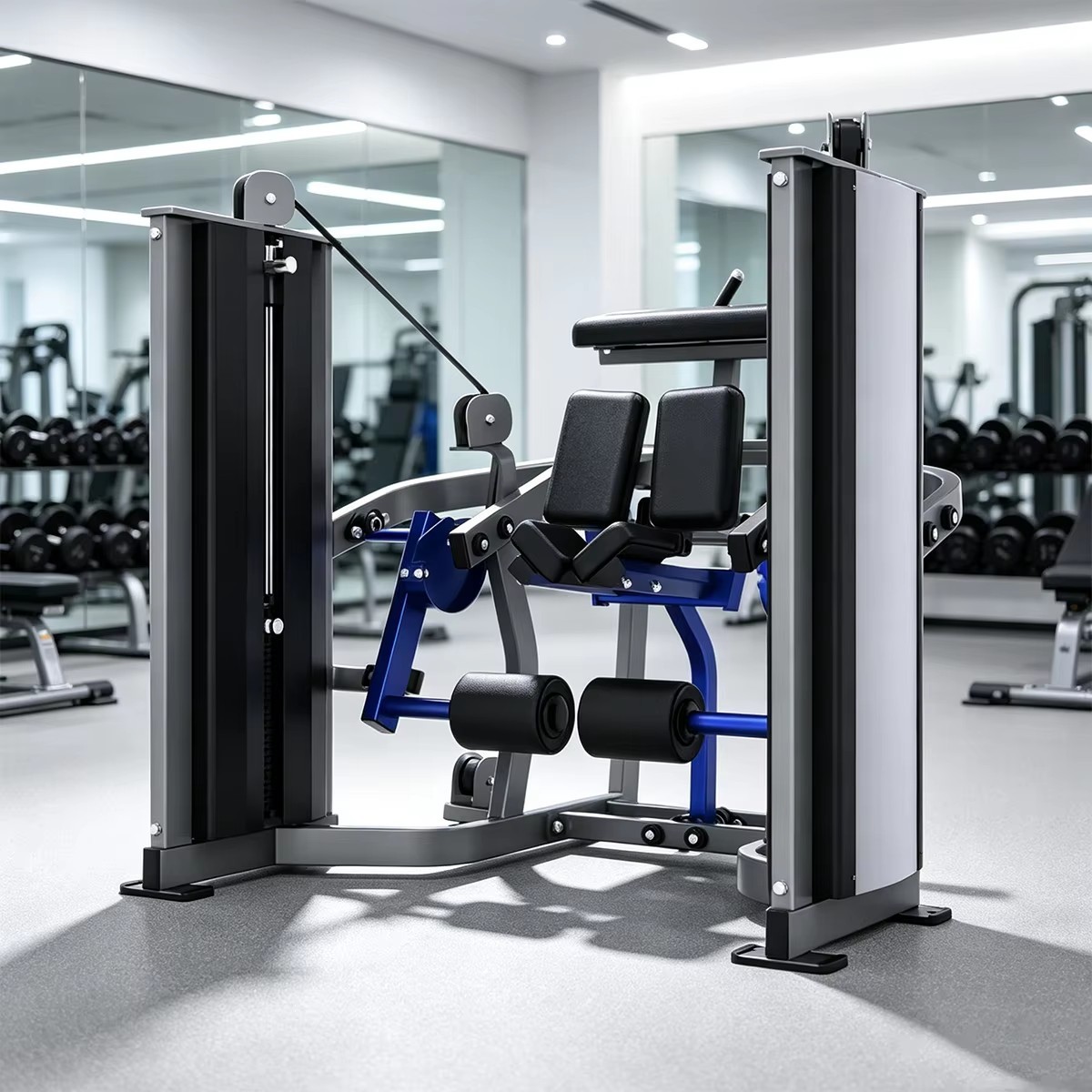 MTS10 Kneel Leg Curl Machine Commercial Fitness Gym Equipment for Hamstring Strength Training