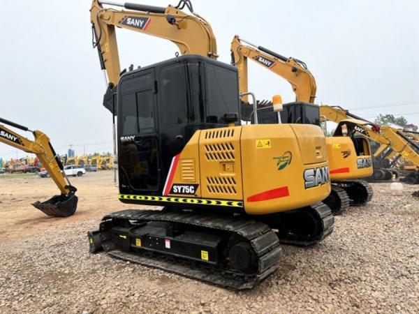 EPA sany SY75C Excavateurs compacts d'occasion Mini-Crawler d'occasion