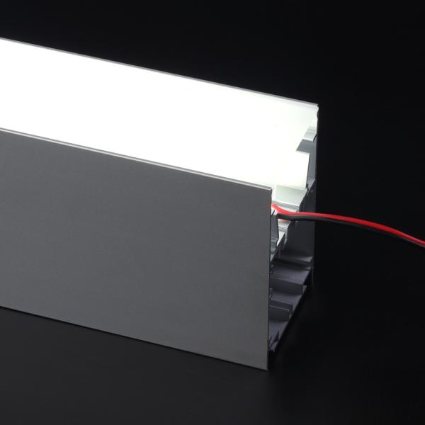 офис 50x75mm привел линейным профиль приведенный приостанавливанный светом для привесного света