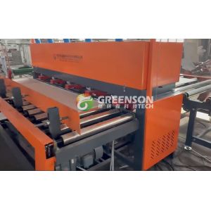 Small Capacity Pvc Laminated Gypsum Board Machine 600x600 Gypsum Tile Making Machine