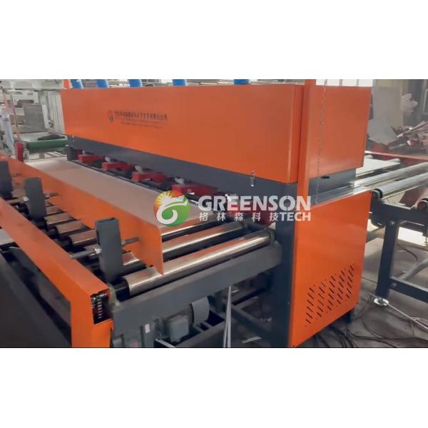 Small Capacity Pvc Laminated Gypsum Board Machine 600x600 Gypsum Tile Making Machine