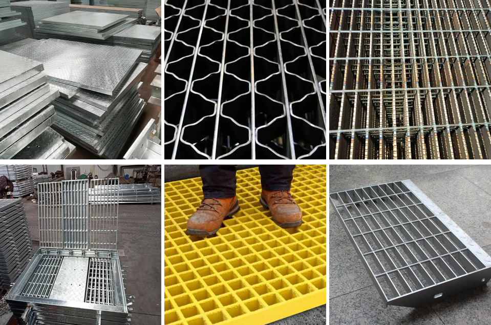 Hot DIP Galvanized Welded Steel Bar Grating for Customizable Platform Catwalk