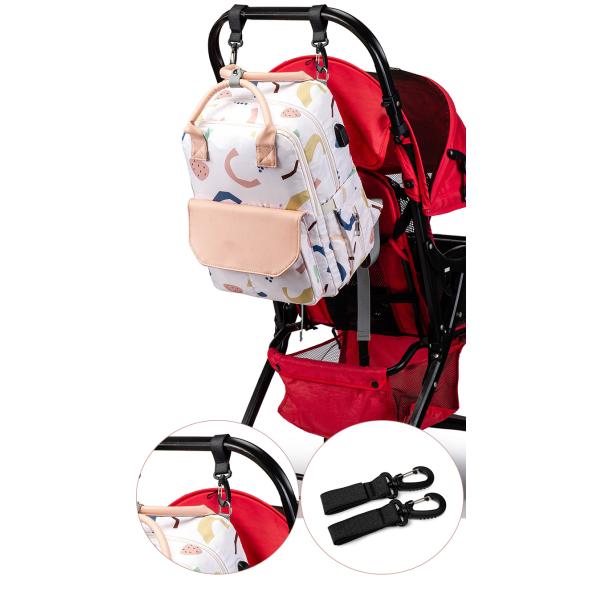 New Print Multi-function Baby Care Backpacks Waterproof Mommy Outdoor Travel Diaper Bags Large Capacity Mom Maternity Mochila