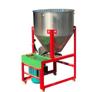 Vertical Grain Feed Mixer Durable Blending Machine For Livestock Feed Preparation