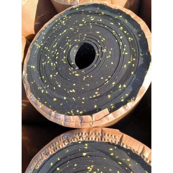 HFR-1-1-20 1m 1.2m 1.35m Wide Pre-Cut Natural Rubber Rolls for Home and Commercial Gym 6000sqm / Day