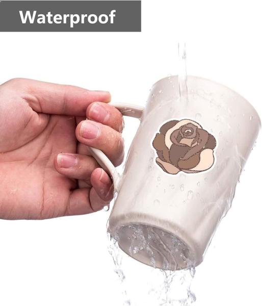 Die Cut Waterproof Laminated Pvc Vinyl Logo Custom Stickers Printing Cute Decoration Adhesive Label Vinyl Pvc Adhesive Sticker