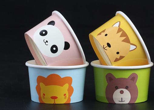 One Scoop Cold  Ice Cream Cups With Our Logo