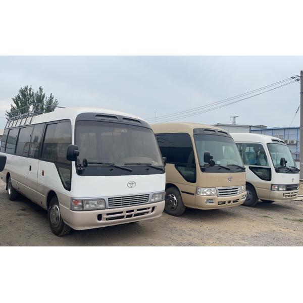 Used Toyota Coaster Bus 30 Seater Passenger Bus Second Hand Van Coaster Transportation