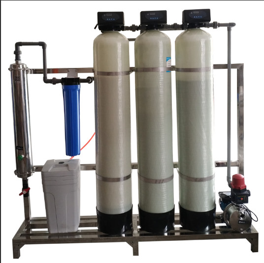 High Pressure Spray Automatic Water Softener Machine Stainless Steel Water Treatment System
