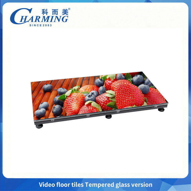Modular LED Dance Floor with Easy Maintenance and Repair Features Providing Performance for Repeated in Various Settings