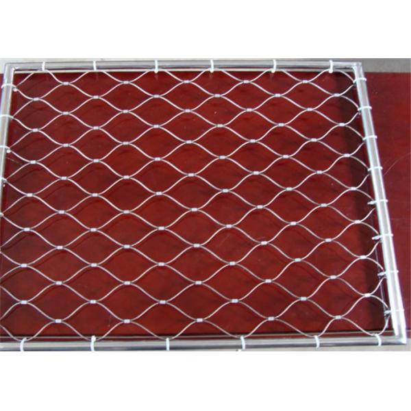 Гибкий кабель из нержавеющей стали птицеводная проволока сетка с узлами и железными ограждениями