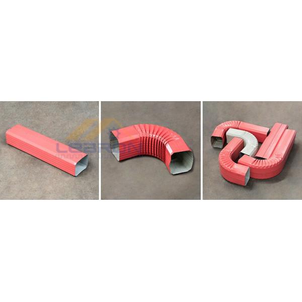 16 Downspout вала таможни станций 70mm формируя машину