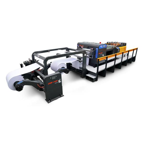 CHM 1400 Single Rotary Sheeter  Paper Sheeting Machine