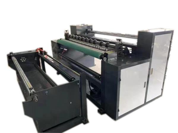 Precision 600mm Horizontal Slitting Machine For Slitting And Rewinding