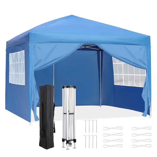 Stainless Steel Frame Polyester Cover Toldo Plegables Outdoor Folding Tent Gazebo 3x3