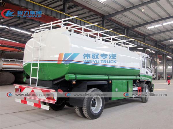 sistema distribuidor de óleo de 10000L Isuzu Fuel Delivery Truck With Censtar Tokheim