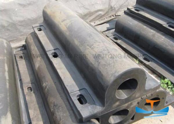 Foam Filled Marine Safety Equipment / Buoyant Yacht Ship Rubber Fender Gd Wing Type
