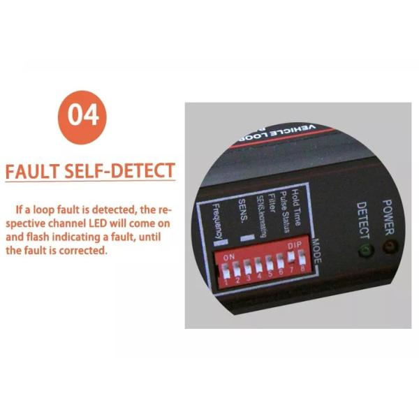 OEM Dual Channel Vehicle Loop Detector 230VAC 115VAC 24VDC/AC 12VDC/AC