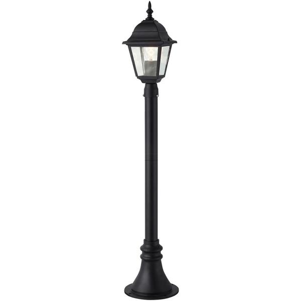 Pólus de luz de ferro fundido decorativo Solar exterior Pólus de lâmpada de gramado de jardim moderno