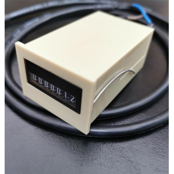 CNG Dispenser Parts Of Fuel Dispensing Pump 6+1 Digit Cumulative Mechanical Totalizer