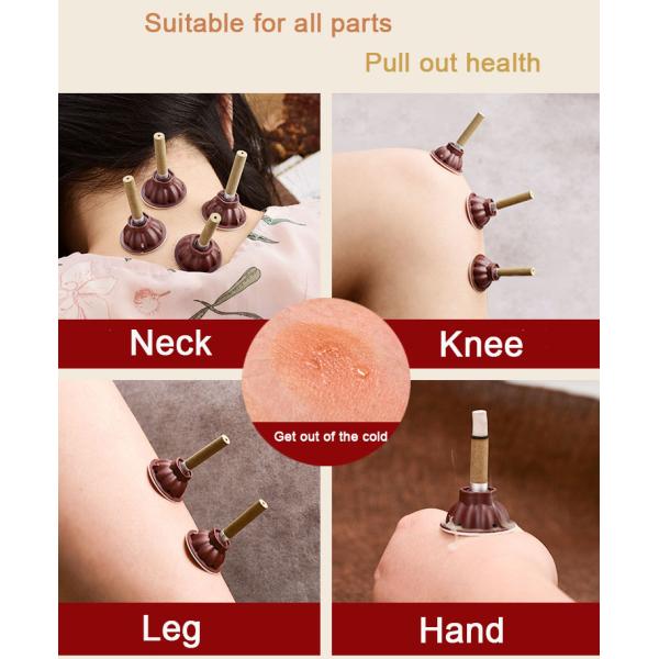 Mini Moxibustion Therapy Moxibustion Strip with Medicine Apparatus and Moxa leaf 18*30mm