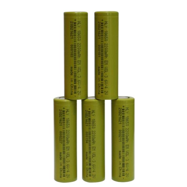 2200mah 3.6 Volt Lithium Battery Rechargeable Deep Cycle Lithium Ion Battery Power Supply