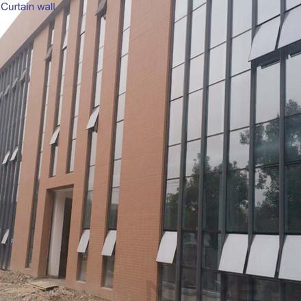 AutoCAD Aluminium Curtain Wall Section Sound Proof Acp Curtain Wall