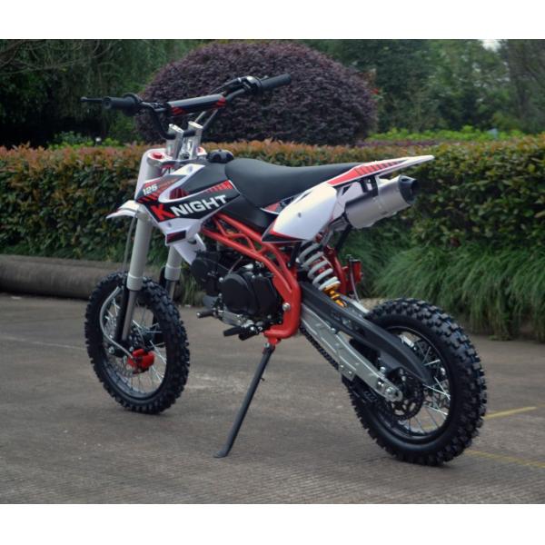 single cylinder 4 stroke 125cc mini dirt bike with manual clutch 4 speed