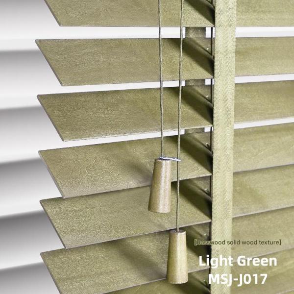 Contemporary Design Shutters for Office Living Room Study Electric Lift Black Solid Wood Blinds Light Curtains Shade