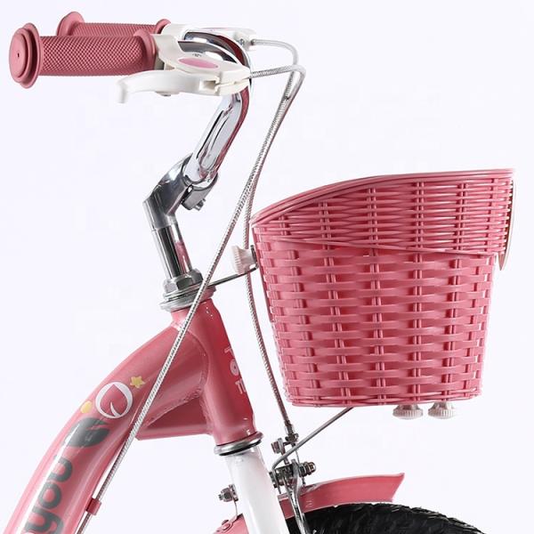 12 14 16 18 pouces personnalisation OEM enfants fille enfants vélo avec rebond élevé selle confortable