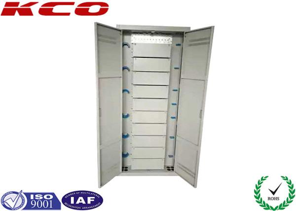 High Density Fiber Optic Patch Panel Fo , FTTB Network Fiber Optic Connector Panel