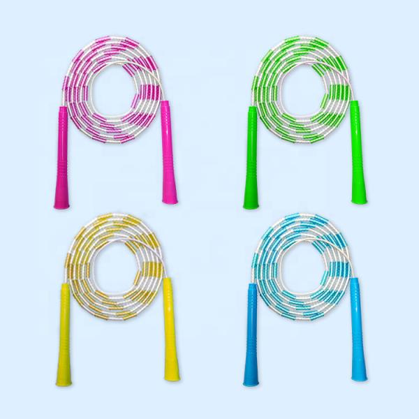 Amateurs Beaded Jump Rope Heavy Beaded Fitness Rope With Handle