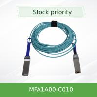 cable óptico activo AOC MFA1A00-C010 10m de 100GbE LSZH Mellanox QSFP28