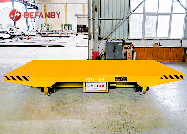 Custom Designed Cart Body 16t Rail Transfer Trolley