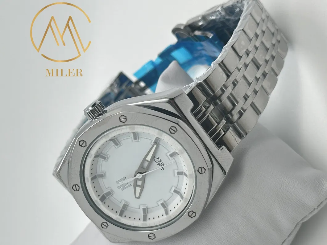 Miler Quartz Dress Watch Stainless Steel Band 30m Waterproof