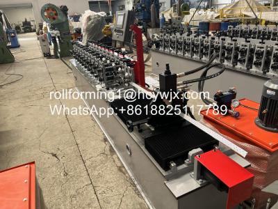 Cr12 ângulo de aço Keel Roll Forming Machine do cortador 45#
