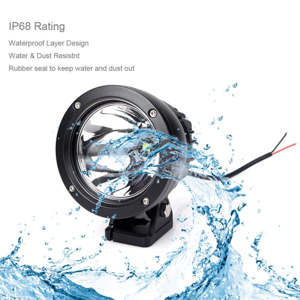 4 25W 7 Inch 50W Round Led Work Light Car Spot Beam For 4x4 Offroad Truck 4WD ATV SUV Motorcycle Driving Lamp 12V 24V