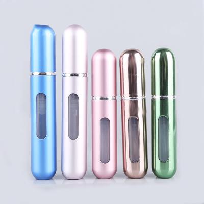 8ml 5ml Travalo Travel Portable Mini Refillable Perfume Atomizer Bottle Aluminum Perfume Bottle