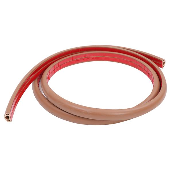 The Ground Is Thickened with Anti-collision PVC Wire Raceway Grey Yellow Black Trapezoidal Cable Trough