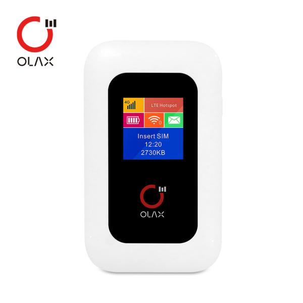 маршрутизатора Wifi broadband 1x1 MIMO 4g Lte дисплей LCD Точки доступа Mifi мобильного беспроводного портативный